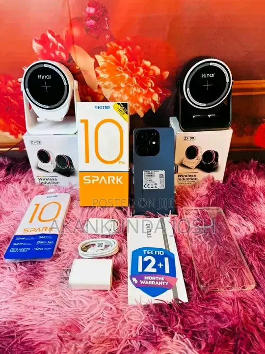 New Tecno Spark 10 Pro 256 GB Black
