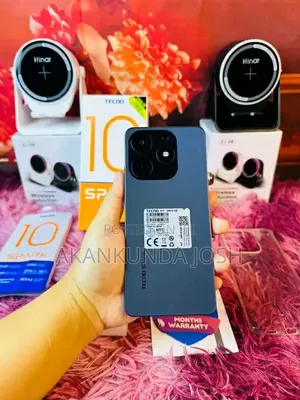 New Tecno Spark 10 Pro 256 GB Black