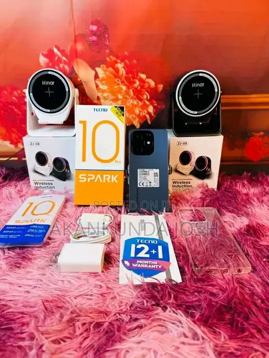 New Tecno Spark 10 Pro 256 GB Black