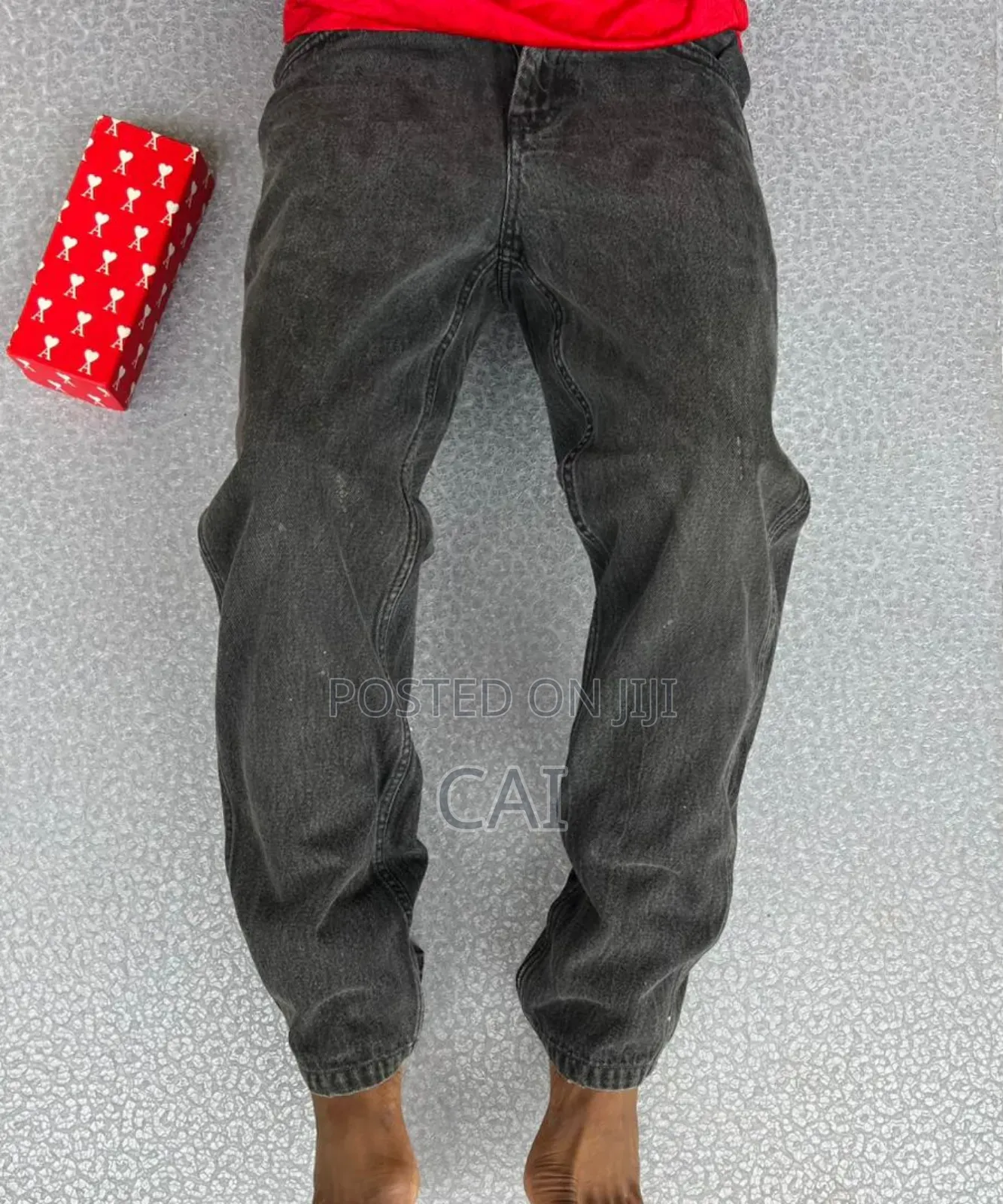 Vintage Black Levi's Relaxed Fit Denim Jeans