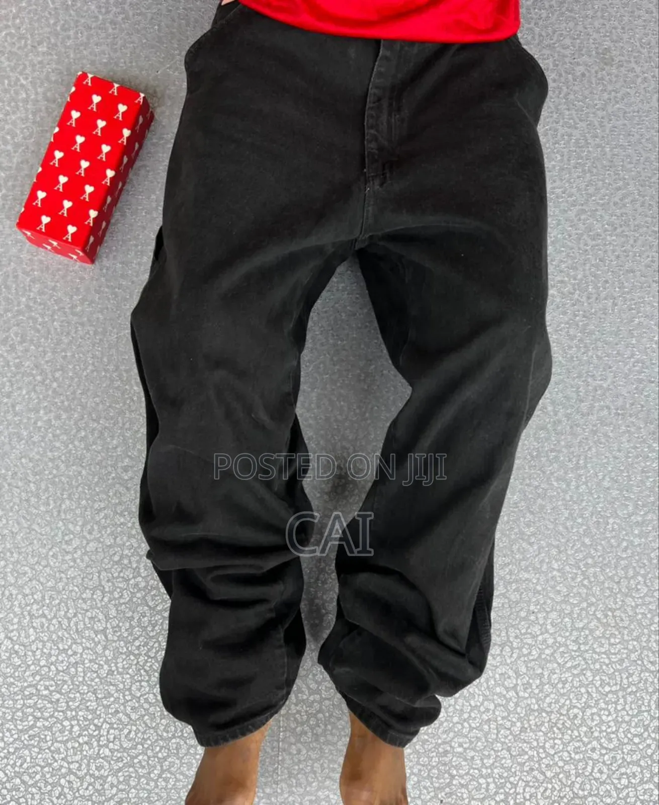 Vintage Black Levi's Relaxed Fit Denim Jeans