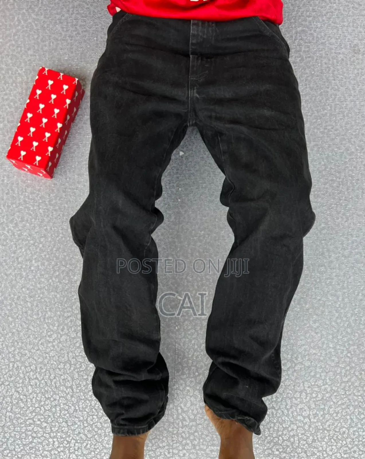 Vintage Black Levi's Relaxed Fit Denim Jeans