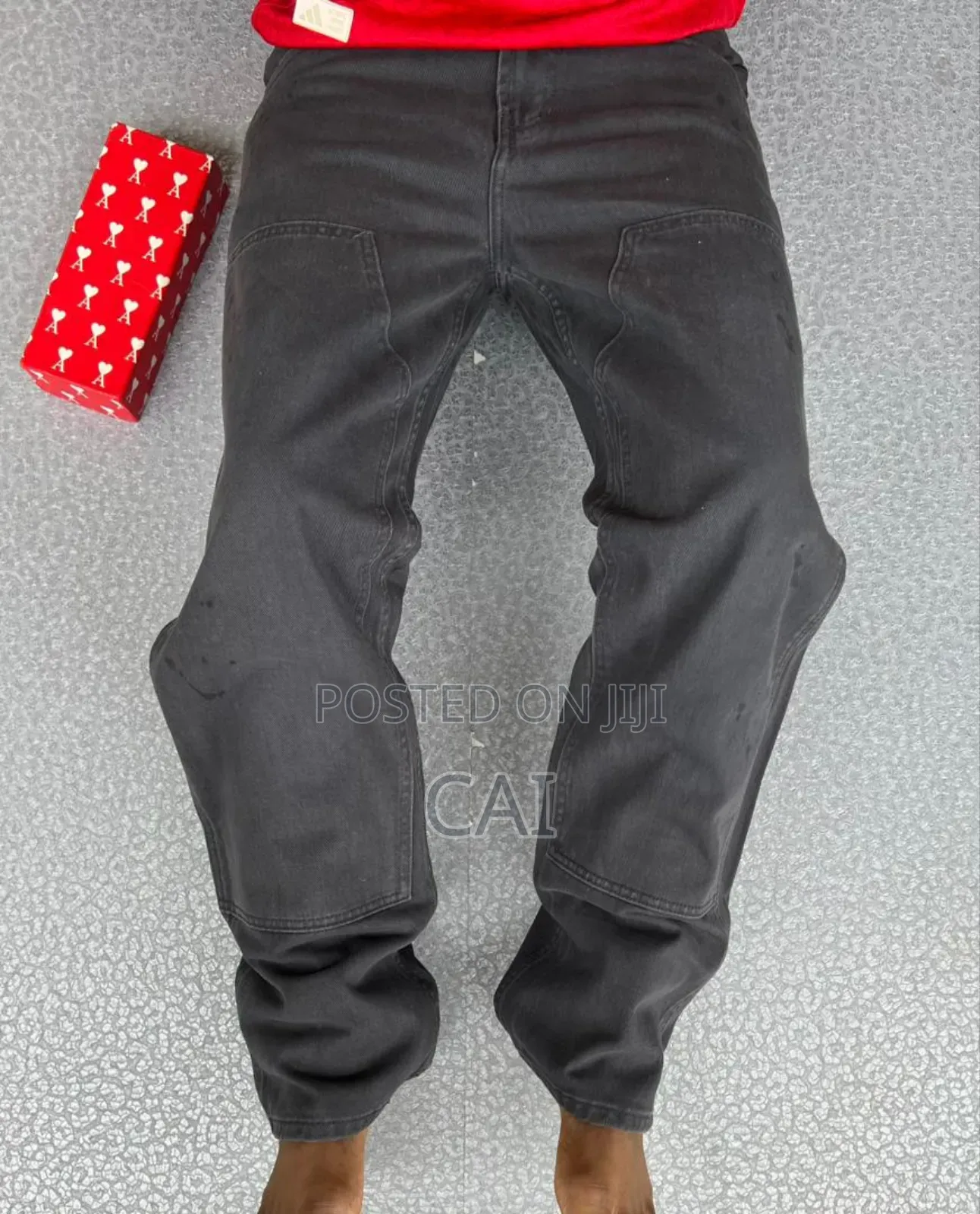 Vintage Black Levi's Relaxed Fit Denim Jeans