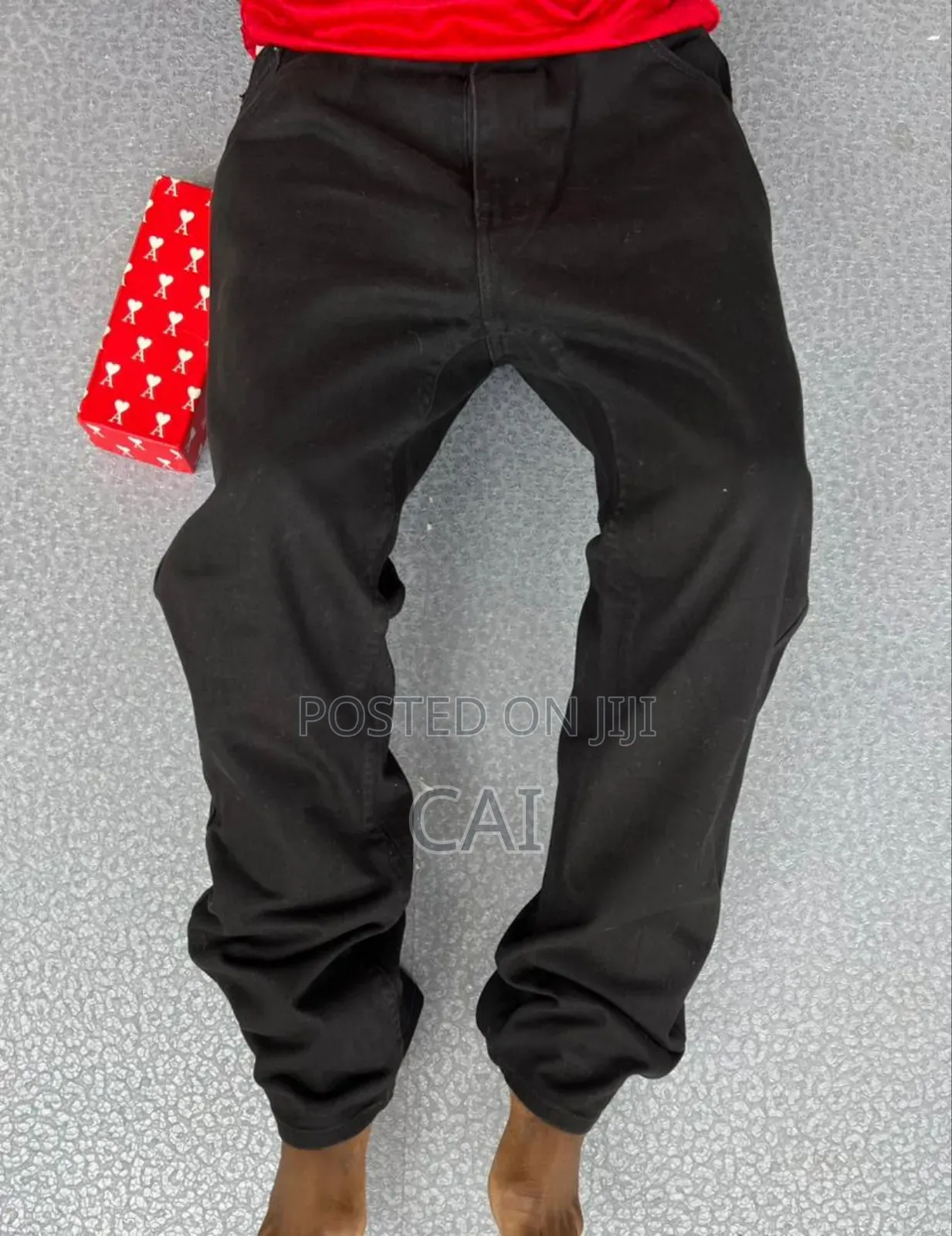 Vintage Black Levi's Relaxed Fit Denim Jeans