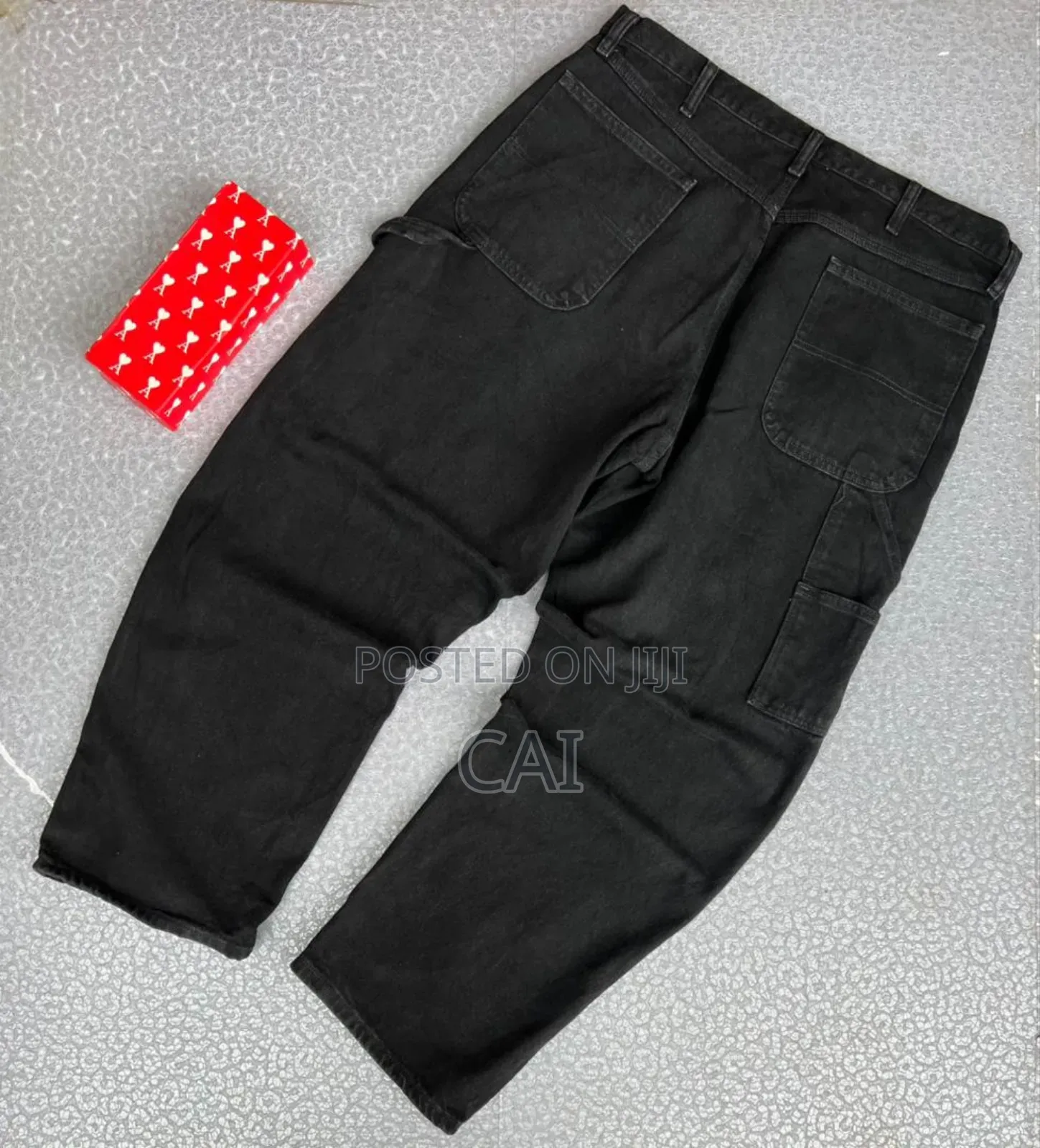 Vintage Black Levi's Relaxed Fit Denim Jeans