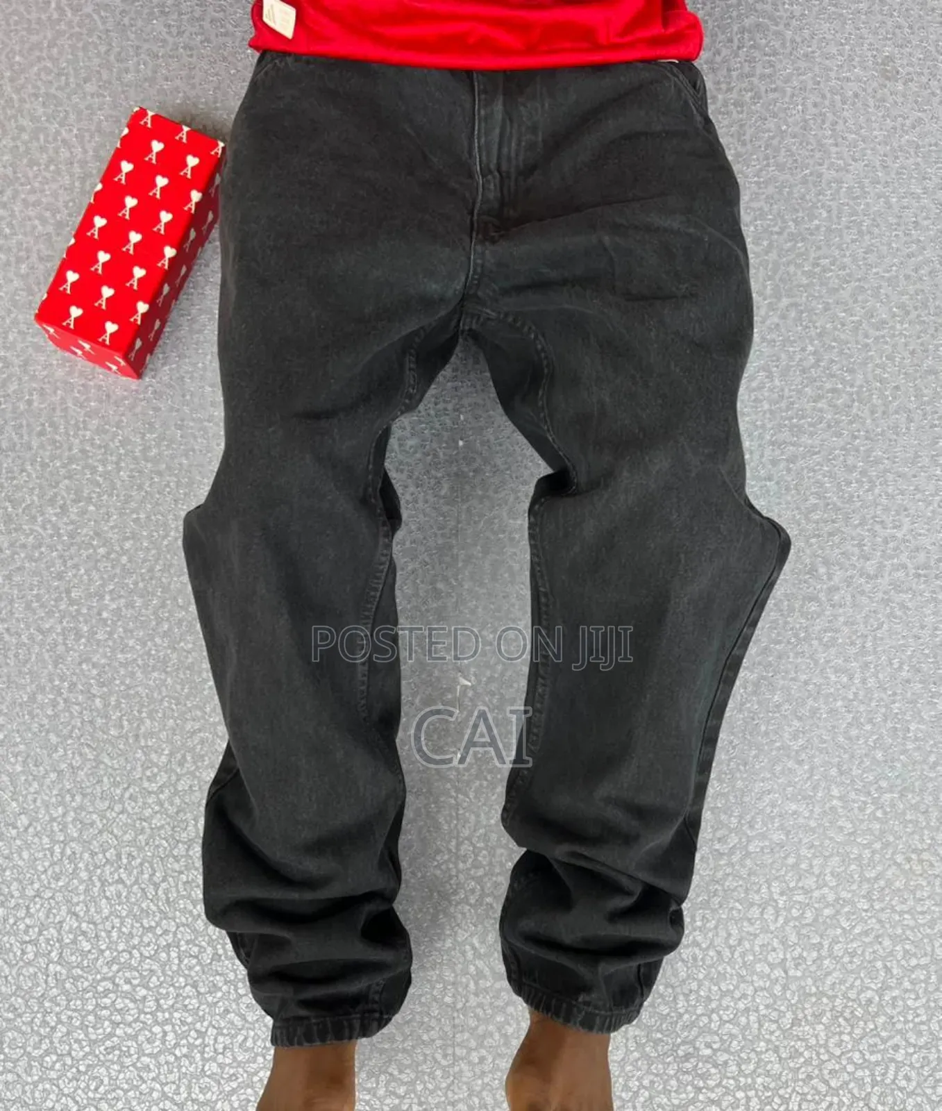 Vintage Black Levi's Relaxed Fit Denim Jeans