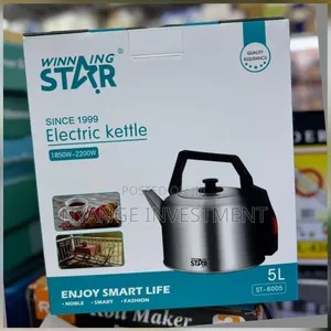 Winning Star Stainless Steel Electric Kettle With 5l. Electric Kettle