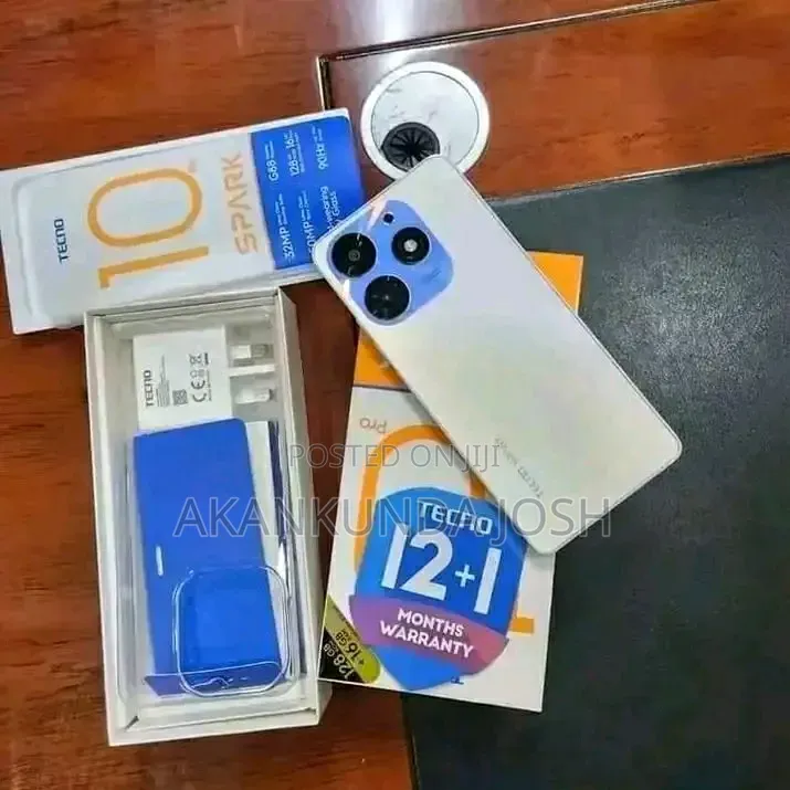 New Tecno Spark 10 Pro 256 GB White