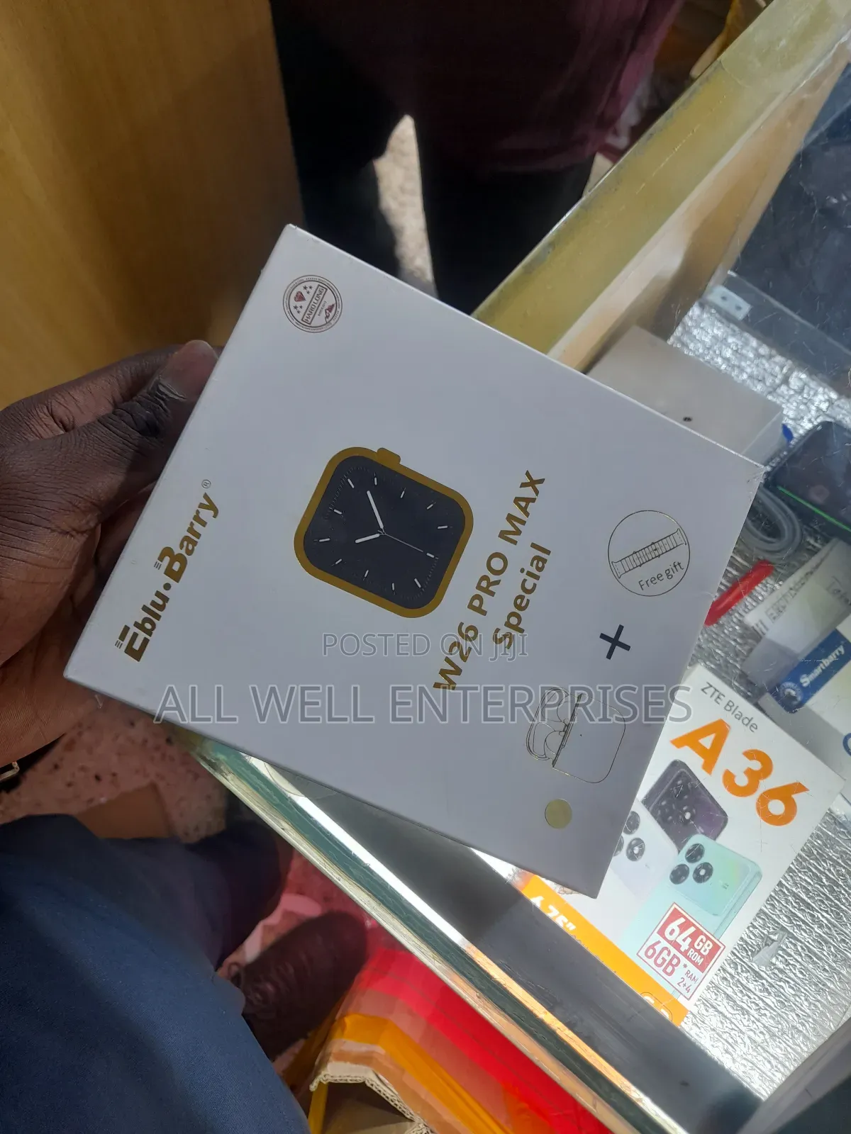 W26 Pro Max Smart Watch With Bluetooth Earphones