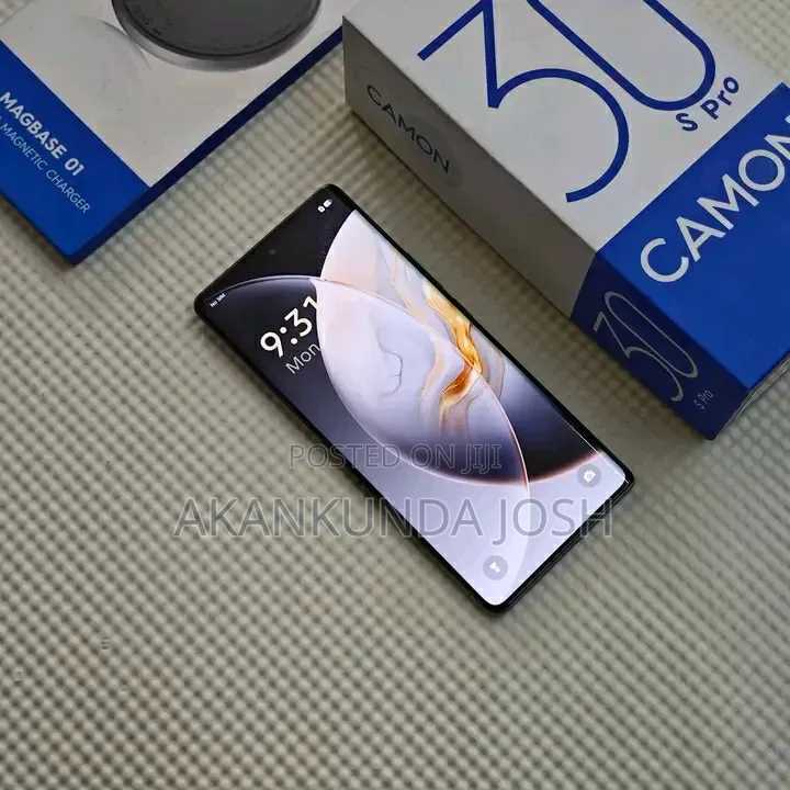 New Tecno Camon 30S Pro 256 GB Black