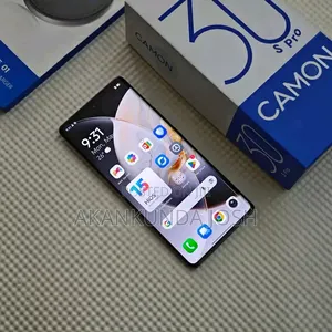New Tecno Camon 30S Pro 256 GB Black