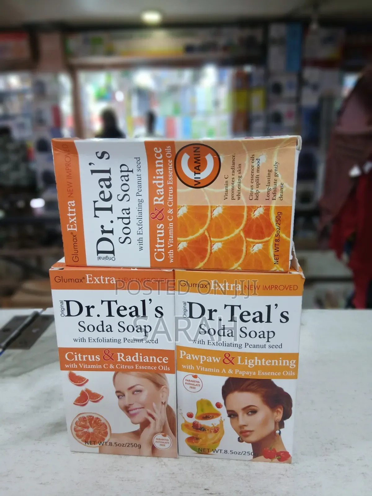 Dr. Teal's Citrus Radiance Soda Soap