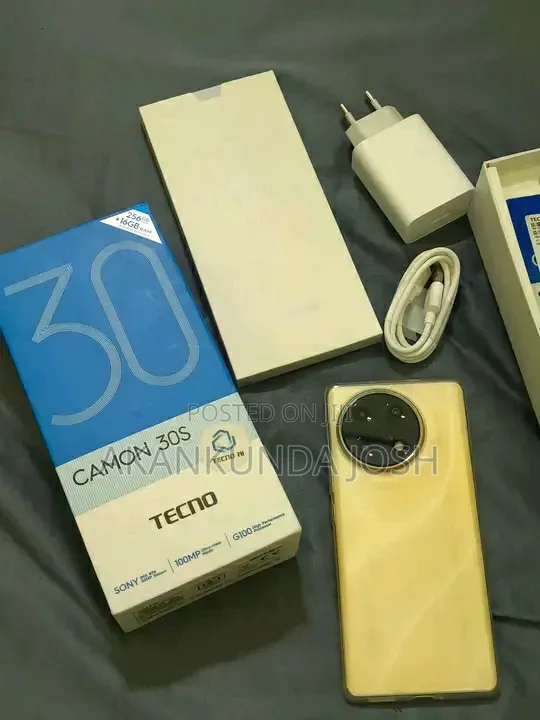 New Tecno Camon 30S 256 GB Gold