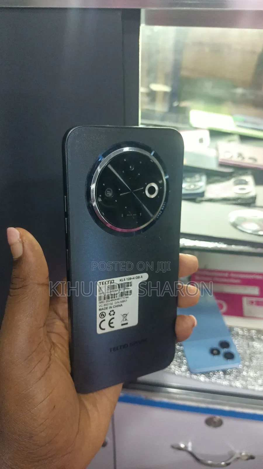 Tecno Spark 30C 128 GB Black