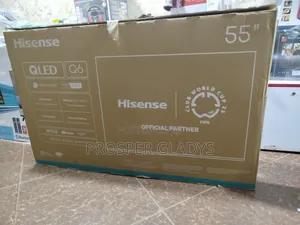 Hisense 55 Qled Smart Digital Flat Screen Flameless.