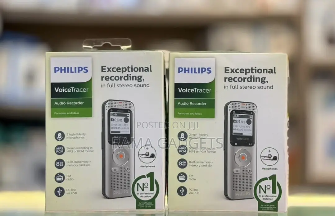 Philips Voicetracer Digital Audio Recorders, Model Dvt2050
