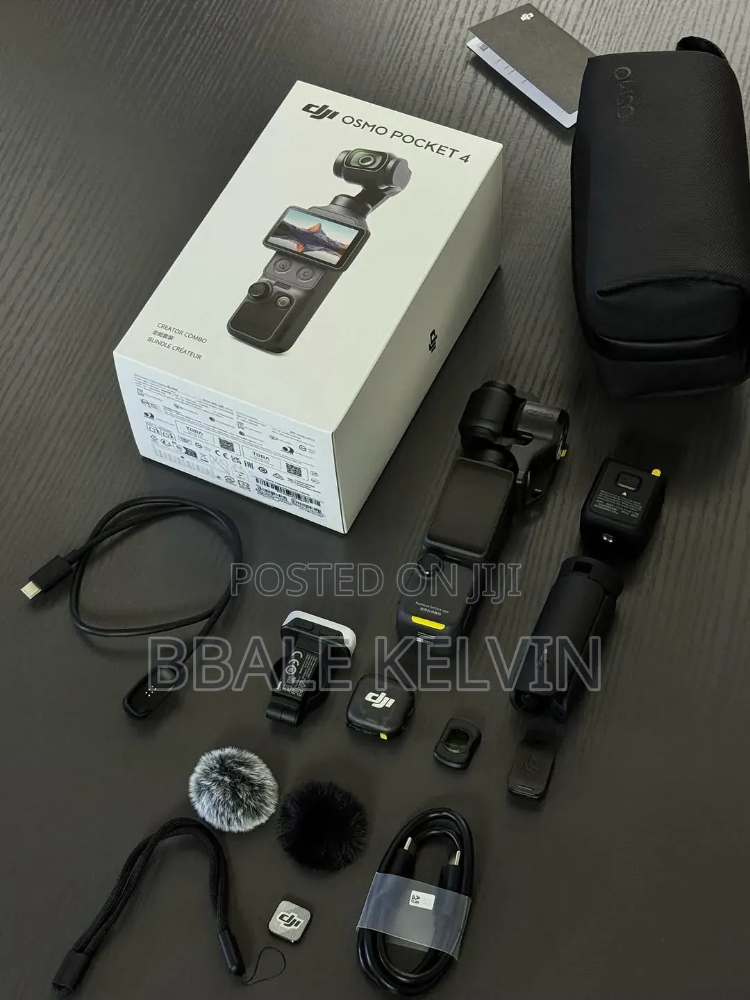 Dji Osmo Pocket 4 Creator Combo, Pocket Gimbal Vlog Camera