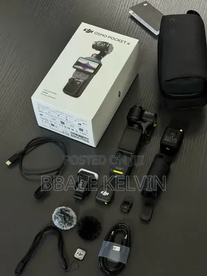 Dji Osmo Pocket 4 Creator Combo, Pocket Gimbal Vlog Camera