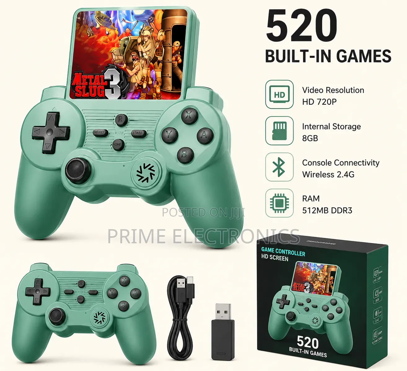 Built-in Games – Wireless Gamepad