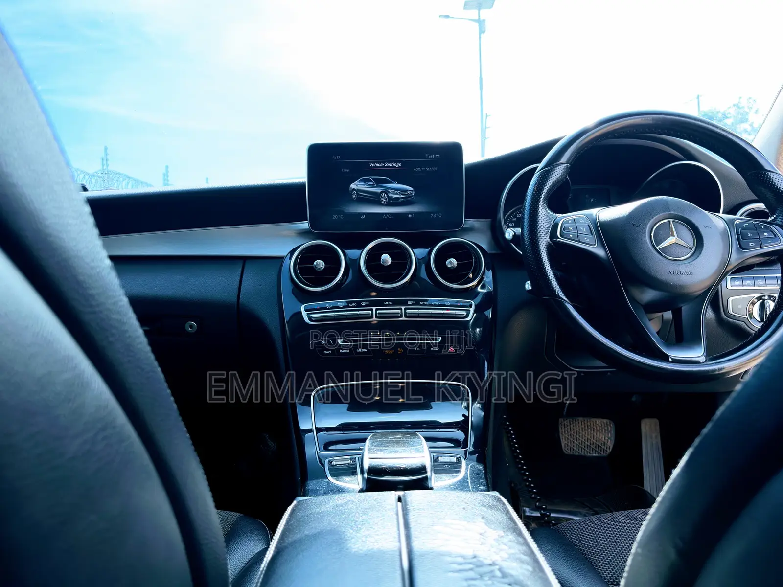 Mercedes-Benz C180 2015 White