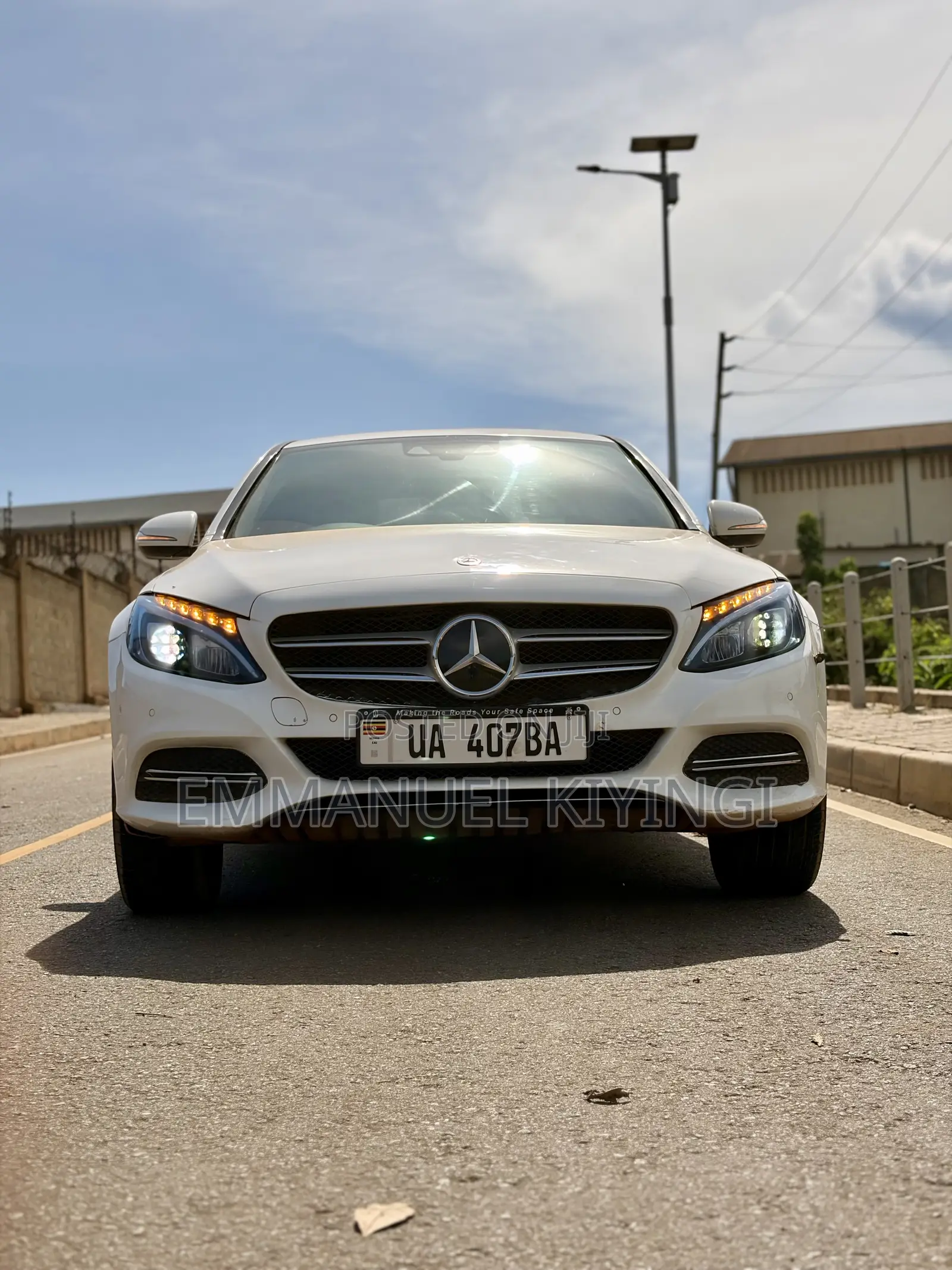 Mercedes-Benz C180 2015 White