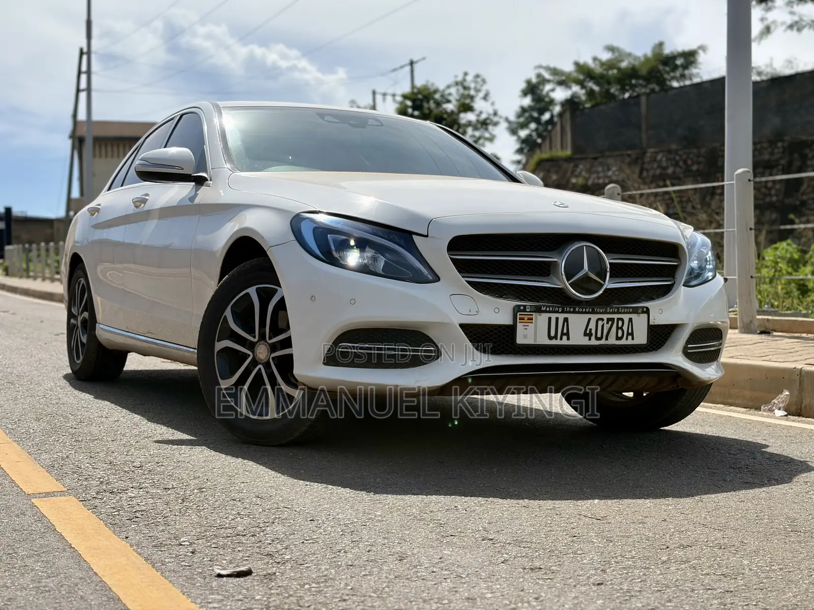Mercedes-Benz C180 2015 White