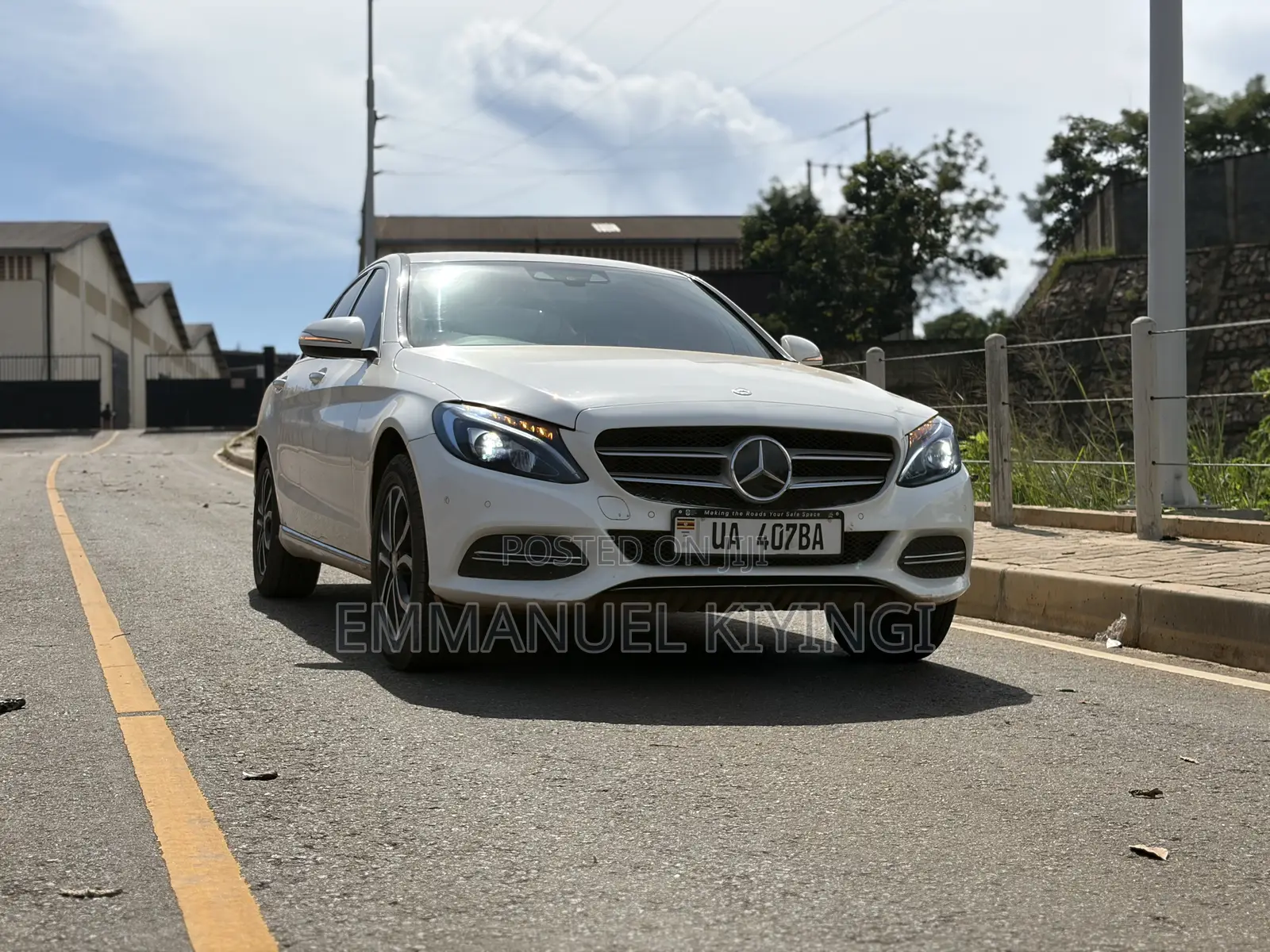 Mercedes-Benz C180 2015 White