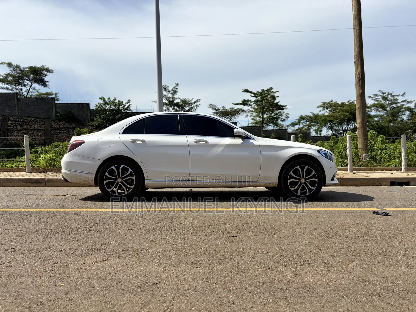 Mercedes-Benz C180 2015 White