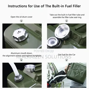 60l Heavy Duty Fuel Storage Jerrycan Canister