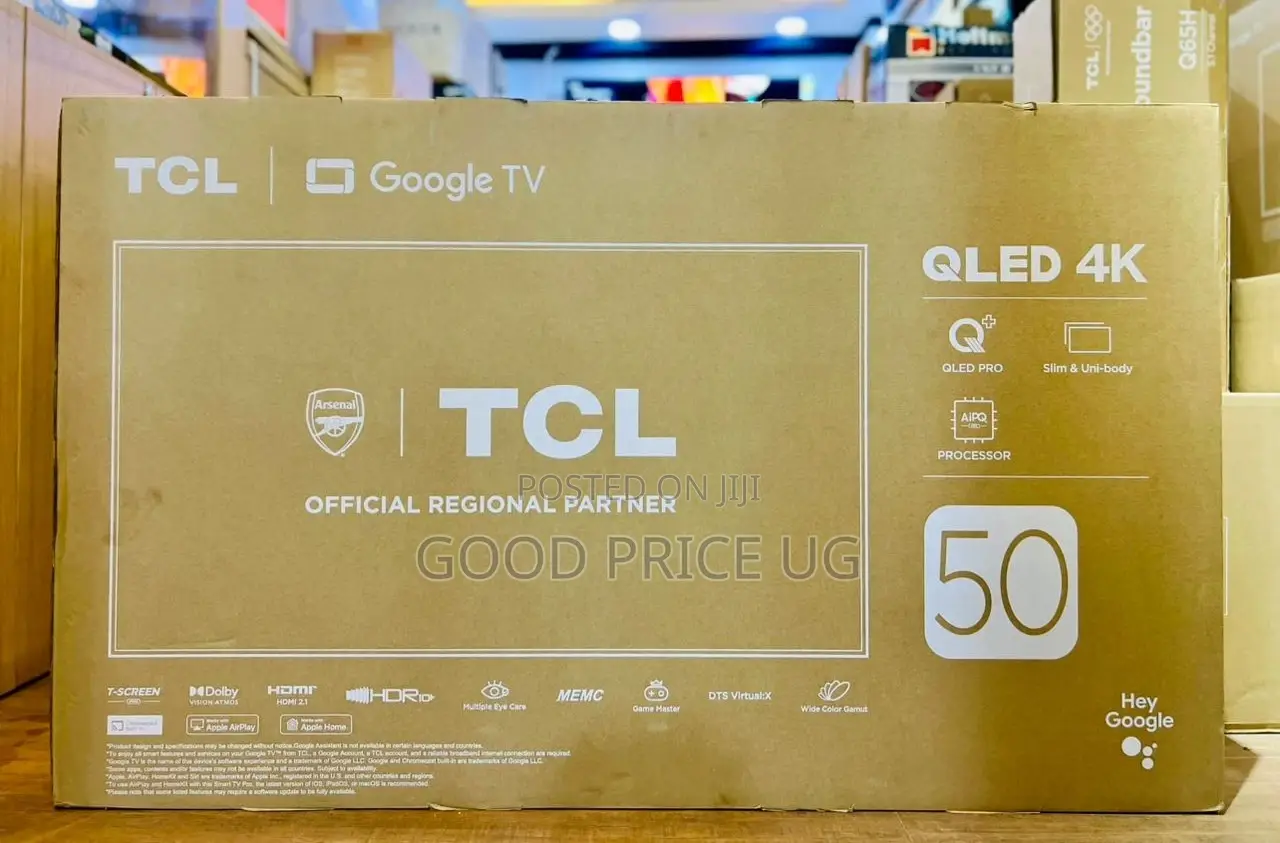 TCL 50c655 50-Inch Qled Smart Google Tv.
