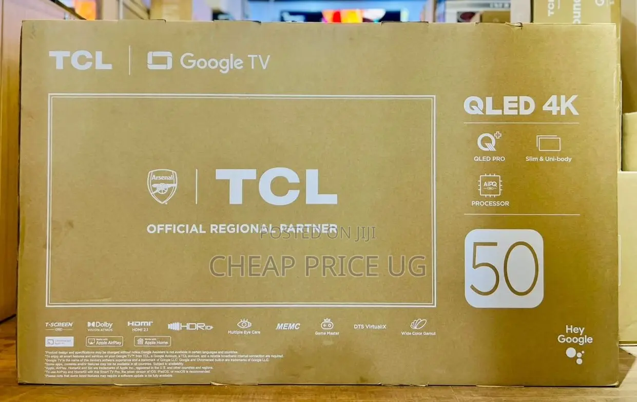 TCL 50c655 50-Inch Qled Smart Google Tv.