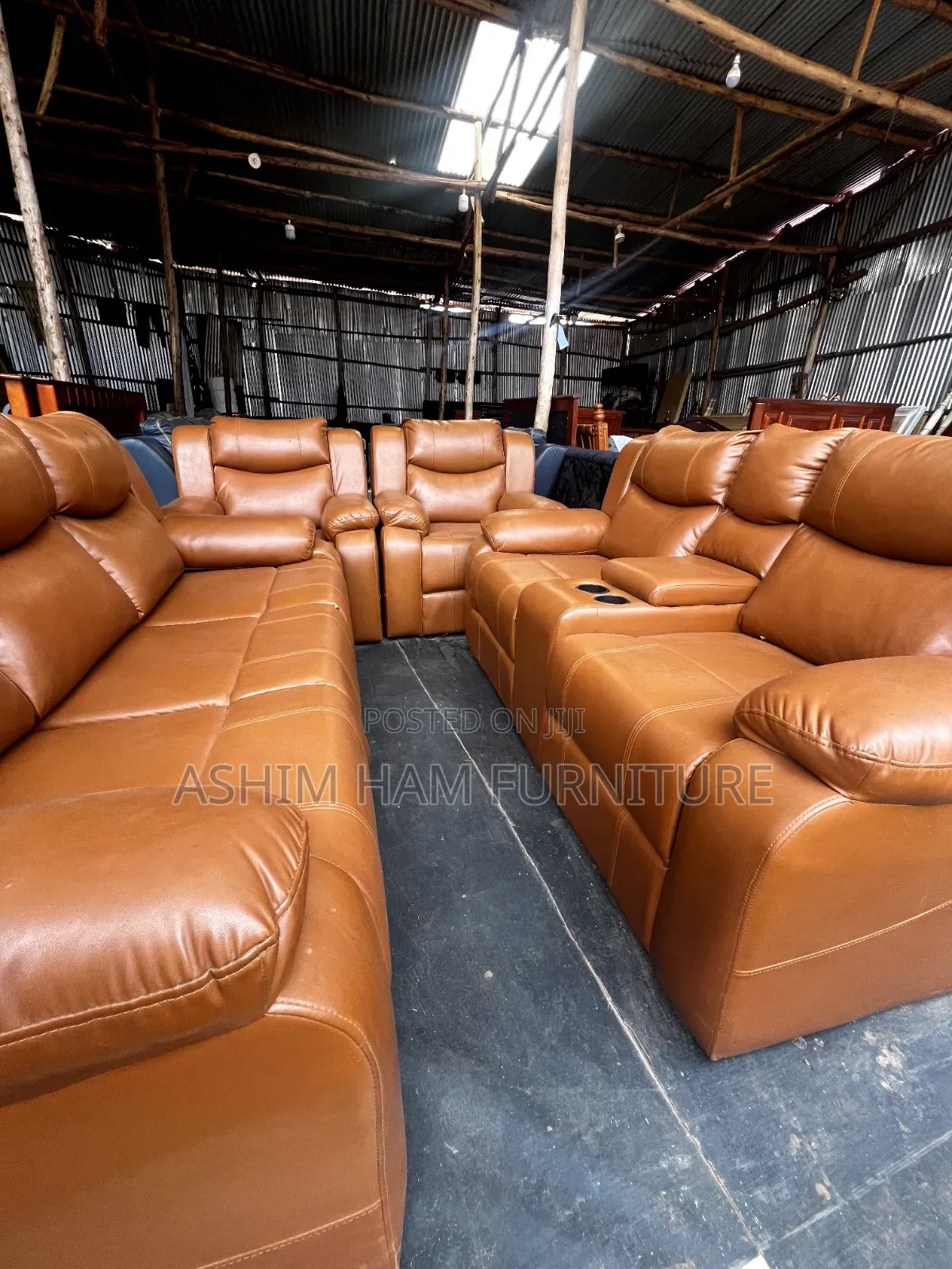 Sofa Set / Lether Sofa 3:2:1:1