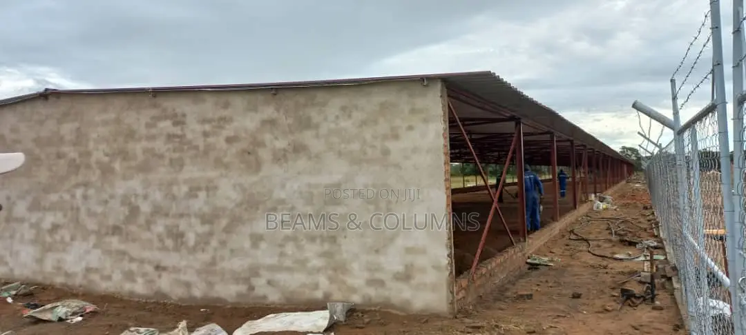 Commercial Poultry House Steel Construction