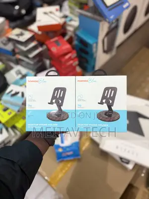 Porodo Blue Desktop Phone Stand Holder 360