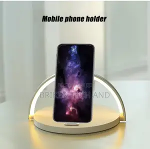 Wireless Phone Charger With Night Light and Phone Holder
