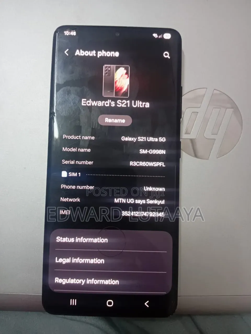 Samsung Galaxy S21 Ultra 5G 256 GB Black