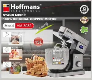 Hoffmans 15-Litre Heavy Duty Stand Mixer (2000w)