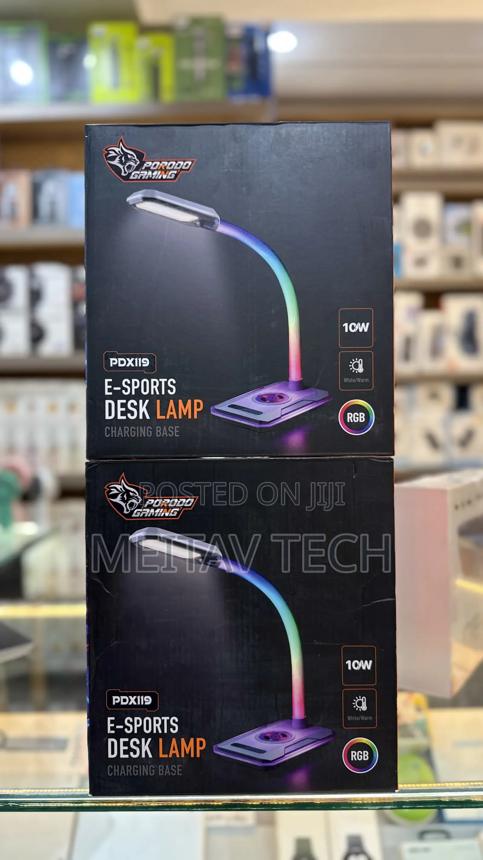Desk Lamp With Wireless Charger