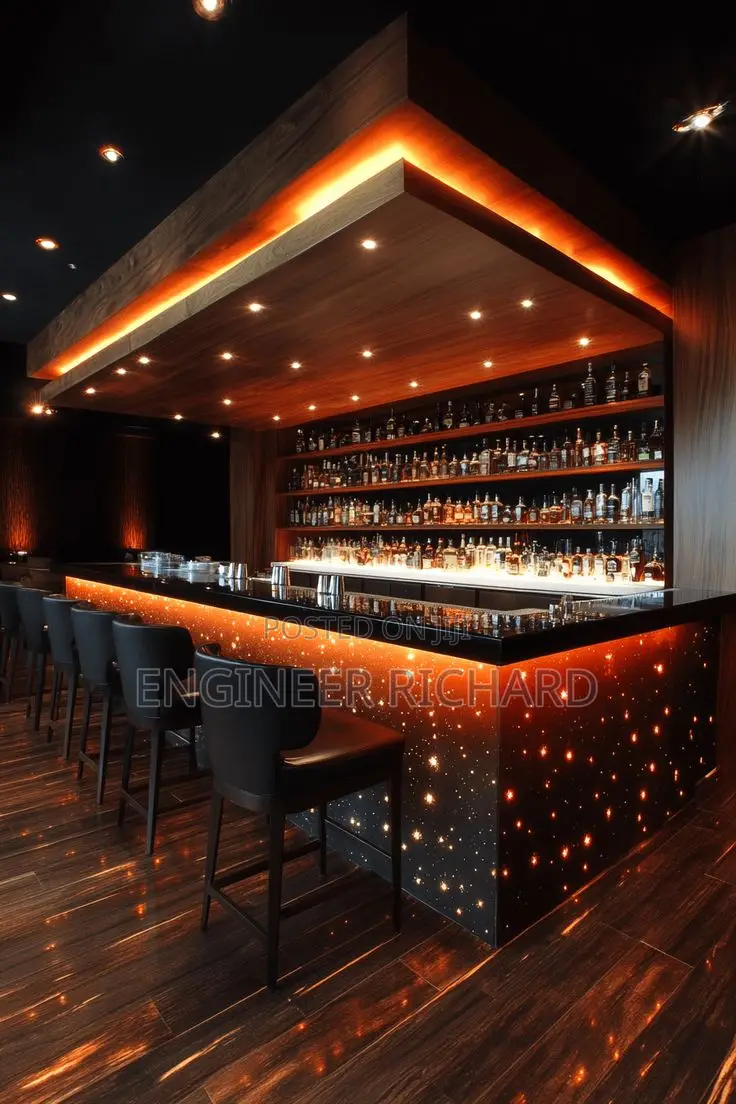 Unique Bar Counters and Reception Modification