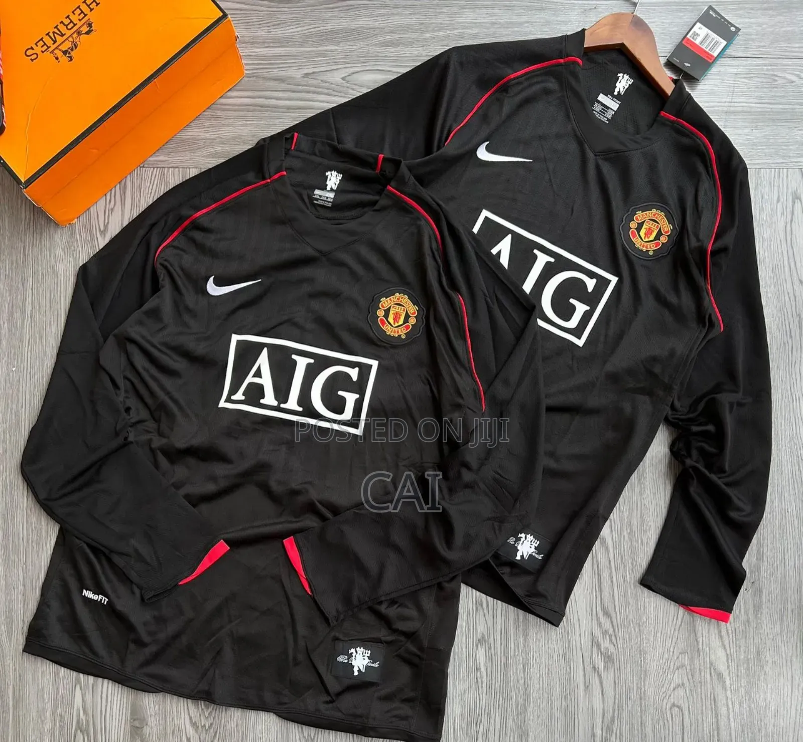 Manchester United 2007-2008 Away Long Sleeve Jerseys.