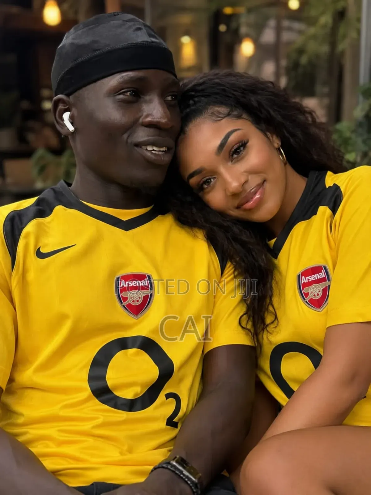 Nike Arsenal 2005–06 Away Shirts in Yellow.