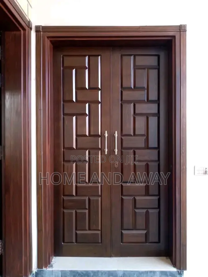 Heavy Wooden Security Main Doors Order Now