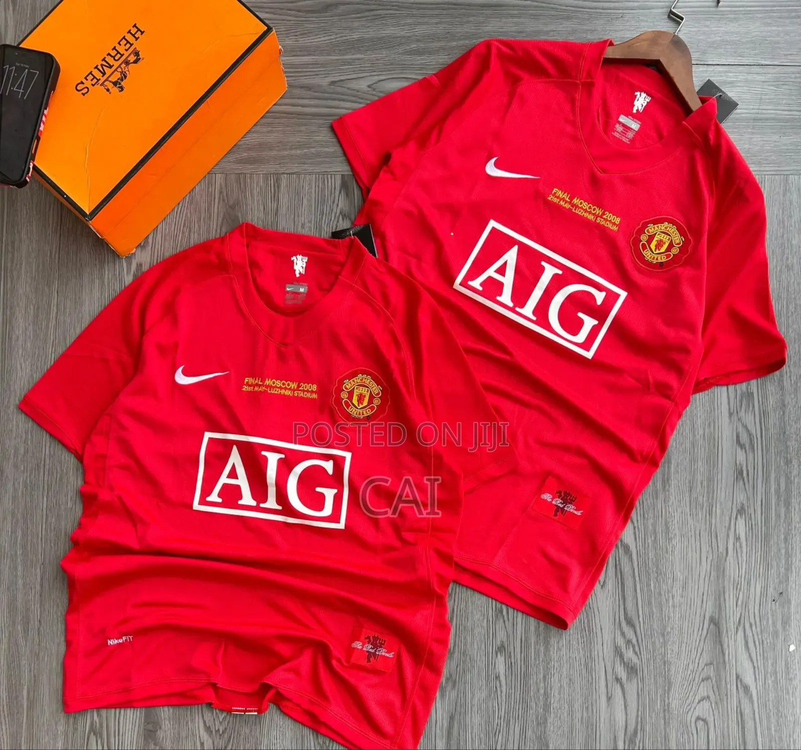 Nike Manchester United 2008 Champions League Final Commemorative