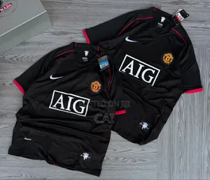 Kinike Manchester United F.C. 2007-2008 Away Soccer Jerseys