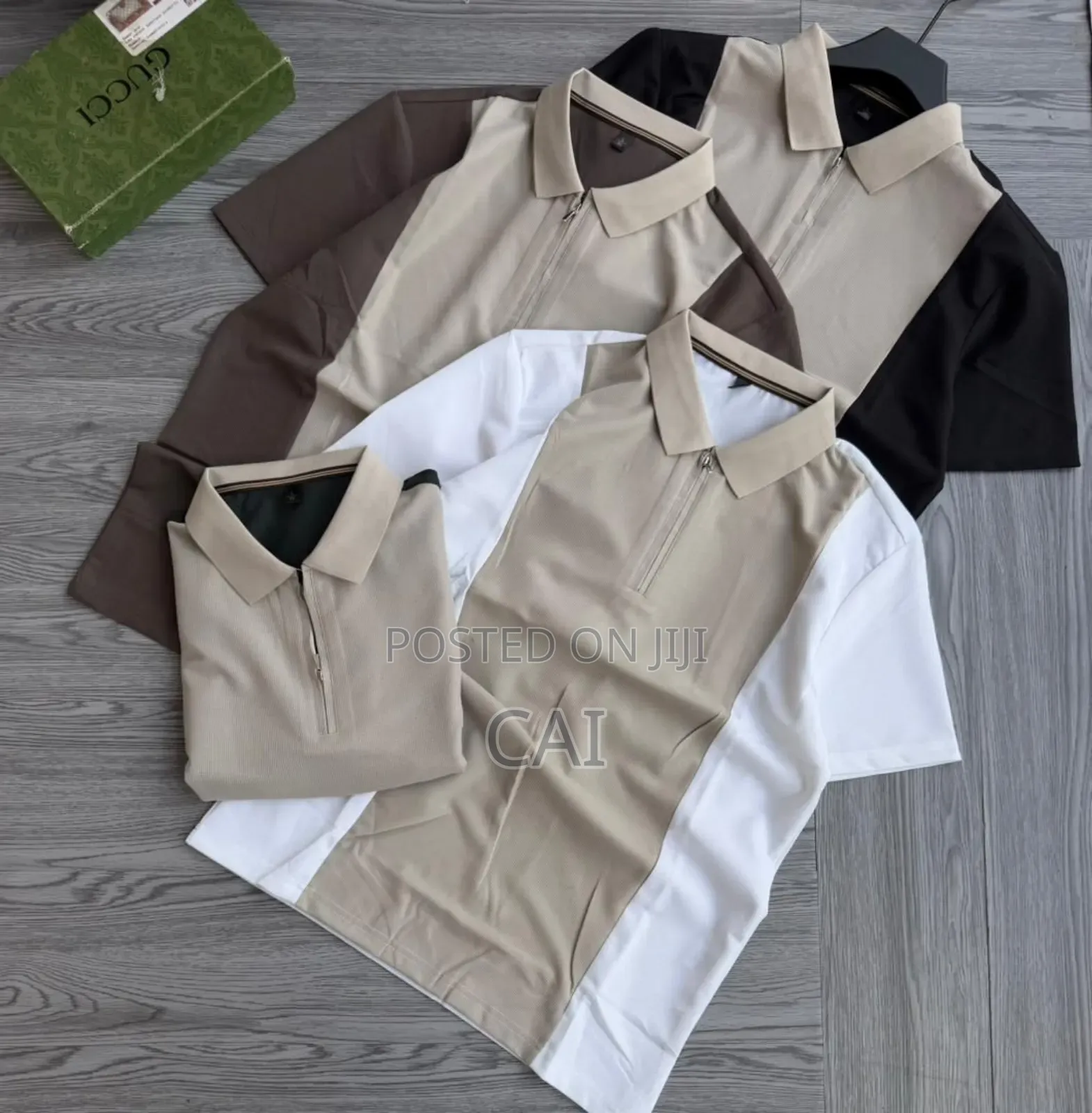 Men's Color-Block Polo Shirts