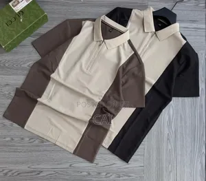 Men's Color-Block Polo Shirts