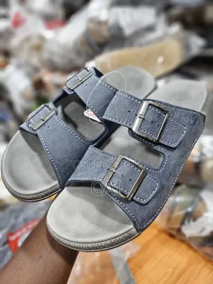 Polex Brand Men's Classic Double-Strap Sandals