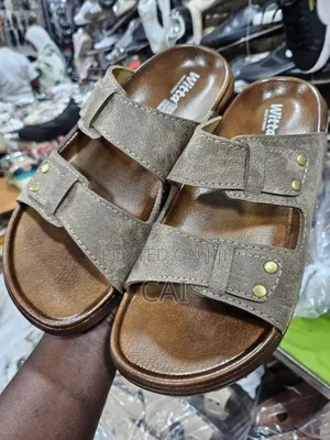 Witta Original Men's Suede Leather Buckle Sandals.