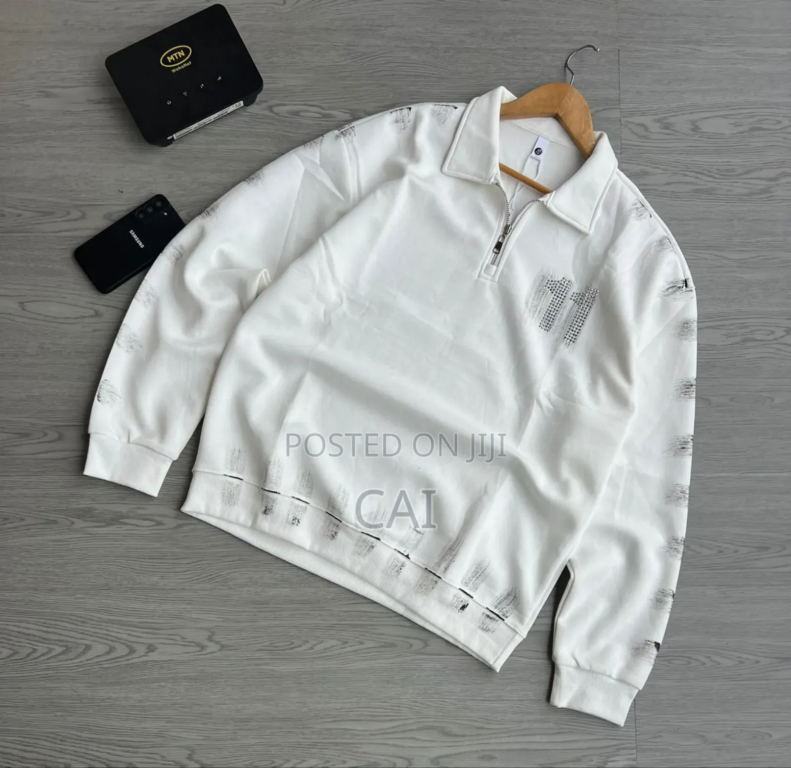 Trendyol Collection Quater Zip Textured Knitwear Sweaters