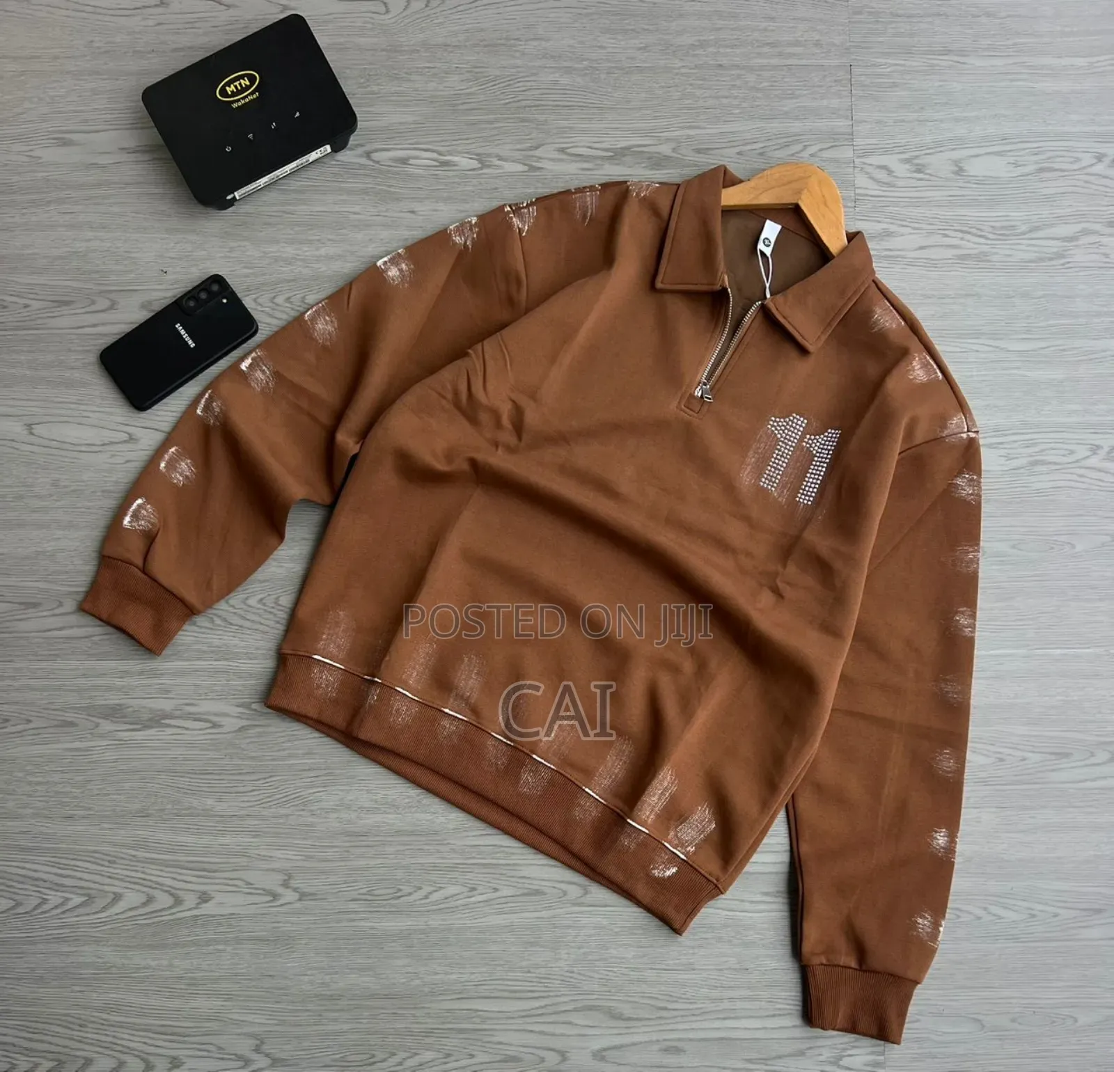 Trendyol Collection Quater Zip Textured Knitwear Sweaters